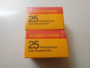 KODAK KODACHROME PROFESSIONAL FILM - ISO 25 - PKM 135-36 - LOT OF 2 - Picture 1 of 4