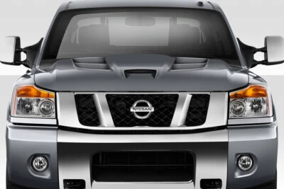 For 2004-2015 Titan / Armada Duraflex Viper Look Hood - 1 Piece - Image 1 of 4