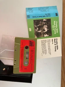 C.S.N&Y “ DEJA VU “ RARE ORIG 1970 RED CASSTAPE “MOONDANCEGB UNTESTED UKPOSTONLY - Picture 1 of 20