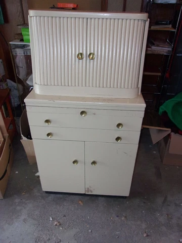 Mid Century Paidar Opticians Cabinet all Original Cover