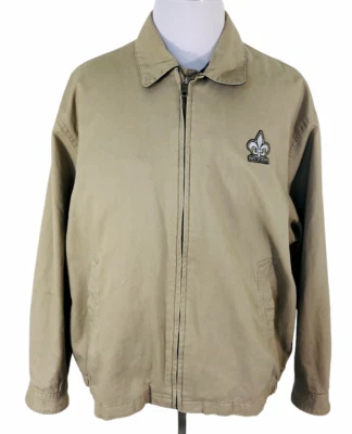 Vintage Devon Jones Mens 2XL New Orleans Bomber Jacket Logo - Image 1 of 4