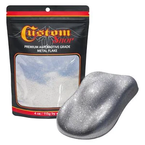 Custom Shop - Chrome Silver - 4-Ounce Large Flake .025 Micron Size - Picture 1 of 1