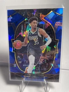 2022 Panini Select #29 Christian Wood Cracked Ice Prizm - Picture 1 of 2
