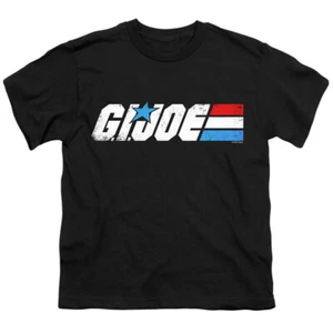 G.I. JOE DISTRESSED LOGO Licensed Kids Boys Girls Graphic Tee Shirt SM-XL - Picture 1 of 3
