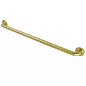 Kingston Messing DR414327 Manhattan 32 Zoll x 1-1/4 Zoll OD Grab Bar gebürstetes Messing - Bild 1 von 4