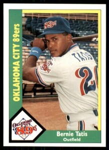 1990 CMC Bernie Tatis Oklahoma City 89ers #170