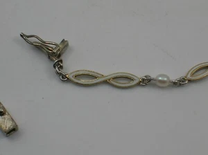 ANTIQUE ART DECO PLATINUM & 18K GOLD ENAMELED BRACELET 9.5" LONG - BEST OFFER - Picture 1 of 10