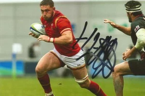 WALES & DRAGONS RUGBY UNION: HARRISON KEDDIE SIGNED 6x4 ACTION PHOTO+COA - Picture 1 of 1