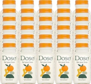 DOSE Liver Support Supplement shot | Cleanses Promotes - 24 Bottles / Exp Jan 27 - Picture 1 of 8