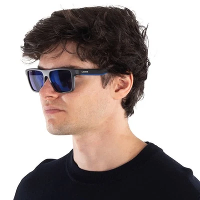 Gafas de sol cuadradas azules Lacoste para hombre L998S 003 55 L998S 003 55 Foto 1 de 4