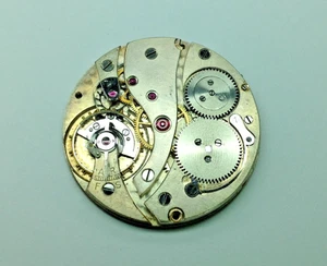 High Quality Thin Pocket Watch Movement - 37mm diameter - Restoration / Repair - Picture 1 of 5