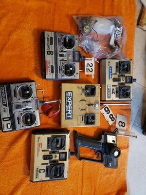 Lot Of 6 Vintage Transmitters - Expert - Futaba - Airtronics - Collection - JT25 - Image 1 of 4