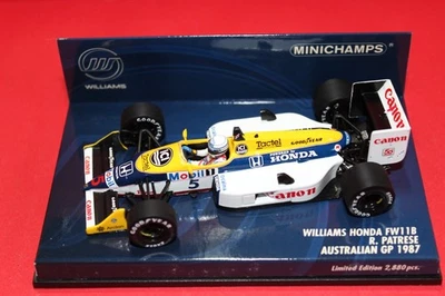 1/43 Williams Honda FW11B (1987) - #5 R. Patrese - MINICHAMPS - Immagine 1 di 3