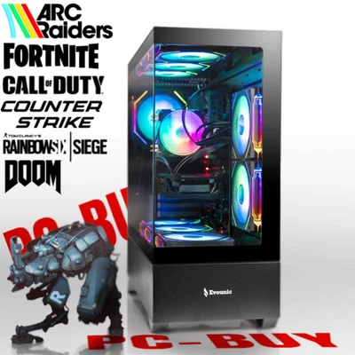 Custom Windows 11 Gaming PC | Free Shipping | up to i7-9700K, RTX 3050, 32GB RAM - Image 1 of 4