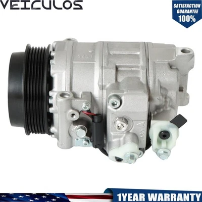 A/C AC Compressor For Mercedes-Benz ML350 R350 CLS550 GL550 5.5L CO 10807JC - Image 1 of 4