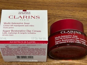 Clarins Super Restorative Day Cream - 50ml Sealed - Picture 1 of 3