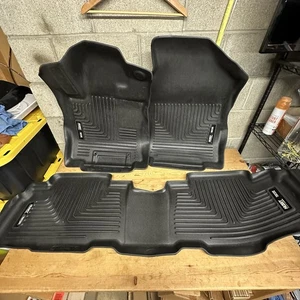 Husky Liners X-Act Contour Floor Liners Fits 19-25 Subaru Ascent 3pc Black - Picture 1 of 13