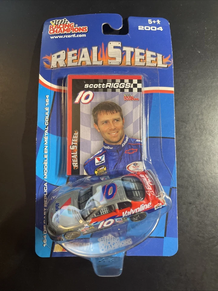 1/64 Nascar Diecast, Scott Riggs #10, Valvoline, 2004 Real Steel Racing Champion - Image 1 of 2