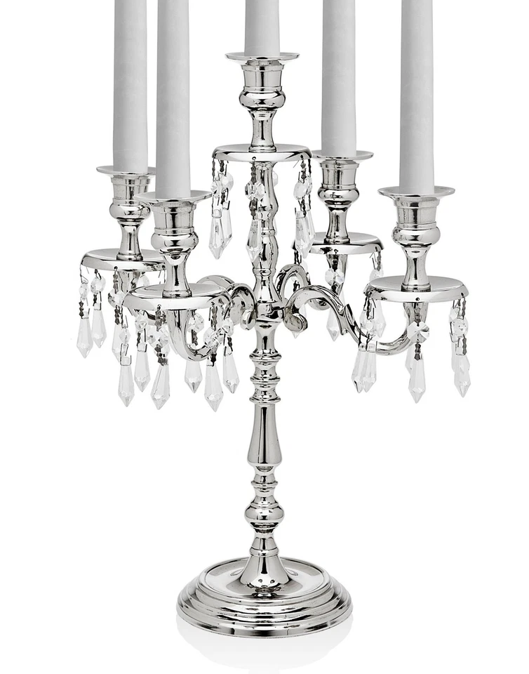 5盏灯烛台,装饰蜡烛架烛台,中心装饰品,生活... — 第 1/1 张图片