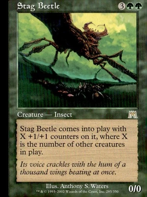 Onslaught #285 Stag Beetle - Image 1 of 2