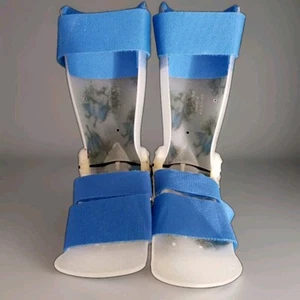 DAFO AFO Cascade Batman Theme Pediatric LEFT & RIGHT Leg Brace Supports - Picture 1 of 11