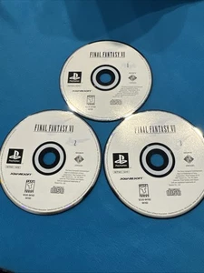 Final Fantasy VII 7 (Sony PS1, 1997) No Manual Resurfaced Discs Not Tested Clean - Picture 1 of 7