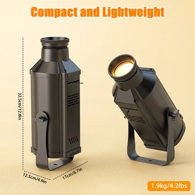 200W Mini LED Dual-Color Spot Light Beam Spotlight for Stage KTV Disco DJ Party - Image 1 of 4