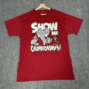 VTG 1992 Alabama Crimson Tide TShirt XXL Roll Tide National Champs Bama Elephant - Picture 1 of 6