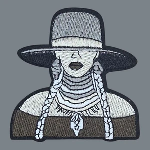 BEYONCE FORMATION OUTFIT SINGER MUSIC ART IRON ON PATCH 3.1" X 3.1" - Picture 1 of 4
