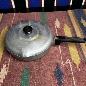 Wagner Ware Magnalite Skillet w/ Cover 4508-P - Picture 1 of 8