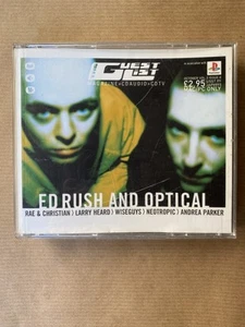 Vintage The Guest List Magazine Audio CD TV Mac/PC Ed Rush & Optical - Afbeelding 1 van 4