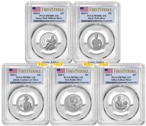 2025 S Silver Quarters Set 25C PCGS PR70DCAM First Strike #2 - Picture 1 of 2