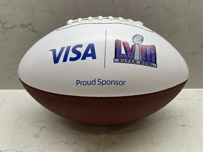 Super Bowl LVIII 58 Visa Logo NFL Fútbol 2024 Oficial Foto 1 de 4