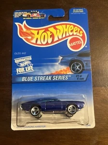 1997 Hot Wheels Blue Streak Series Olds 442 #573 - Picture 1 of 2