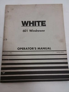 Oem White 1979 601 Windrower Operators manual - Picture 1 of 3