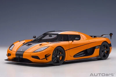 Koenigsegg Agera RS (79023) Naranja en Modelo Escala 1/18 de AUTOart (Nuevo) Foto 1 de 4