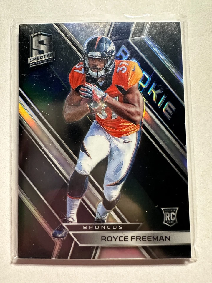 K35,086 - 2018 Panini Spectra #141 Royce Freeman RC #/99 - Image 1 of 1