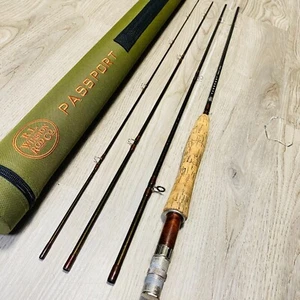 R.L. Winston PASSPORT 586-4 8'6" 5wt Fly Rod Fishing w/tube - Picture 1 of 22
