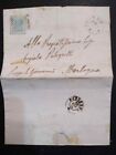 Piego Italia Regno Tariffa 20 c. Vittorio Emanuele II Timbro Morbegno 1870 WD572