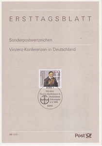 Ersttagsblatt 16/1995 - Imagen 1 de 1