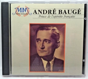 Andre Bauge : Prince de L'operette Francais (CD, Import) Early Vocal Recordings - Picture 1 of 3