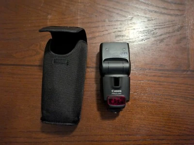 Canon 580EX Speedlite Flash with Case - RJ - Image 1 of 4