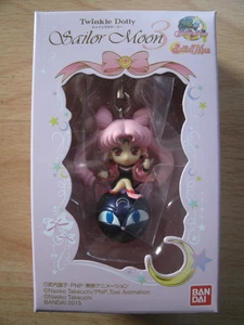 Sailor Moon Twinkle Dolly 3 Figur Anhänger "Black Lady" NEU&OVP BANDAI Chibiusa - Bild 1 von 2