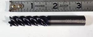 Fresa de extremo de carburo de flauta 7/16" x 1-3/8" LOC 3" OAL 5 7/16" EE. UU. Leer - Imagen 1 de 3