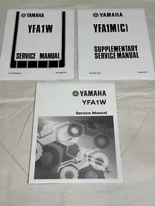 Printed Reprint Service Shop Repair Manual 1989-2000 Yamaha Breeze 125 YFA1 - Picture 1 of 3
