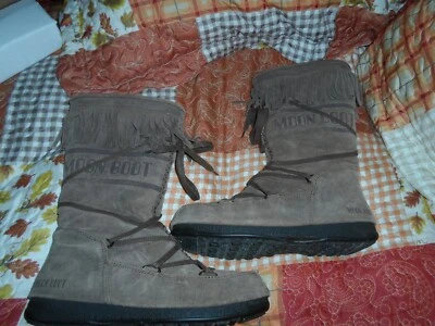 Moon Boot Icon TECNICA "THE ORIGINAL MOON BOOT"*TALLA: 7,5/EURO 38*MUJER*MARRÓN Foto 1 de 4