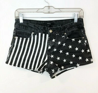 Forever 21 尺寸 26 美国国旗牛仔裤节日爱国星条 — 第 1/4 张图片