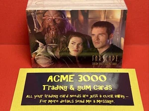 Rittenhouse FARSCAPE Season 3 - Complete 72 Card Basic Base Set 2002 - Picture 1 of 2