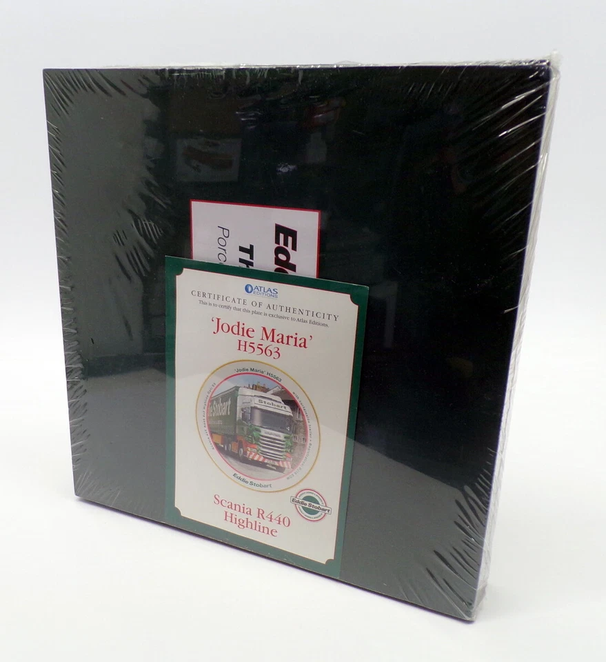 Atlas Editions 4 643 101 - Placa decorativa de porcelana Stobart Scania Jodie Maria - Imagem 1 de 1