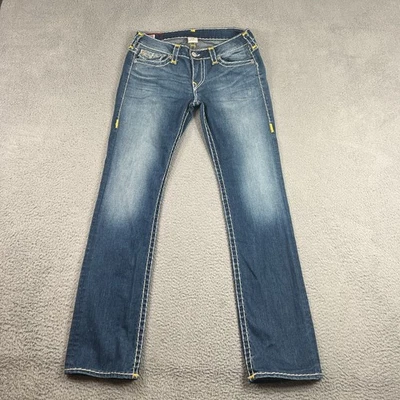 Pantalones de mezclilla True Religion Billy Super T Big Stitch para hombre talla 31 hechos en EE. UU. Foto 1 de 4